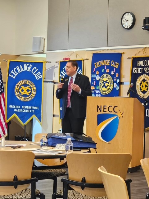 Joe Dudek, National President Elect from Connecticut District
